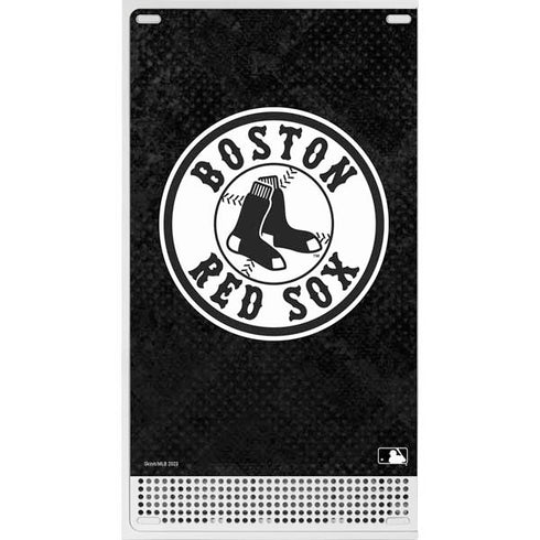 MLB Boston Red Sox Dark Wash Xbox Series S Console Skin